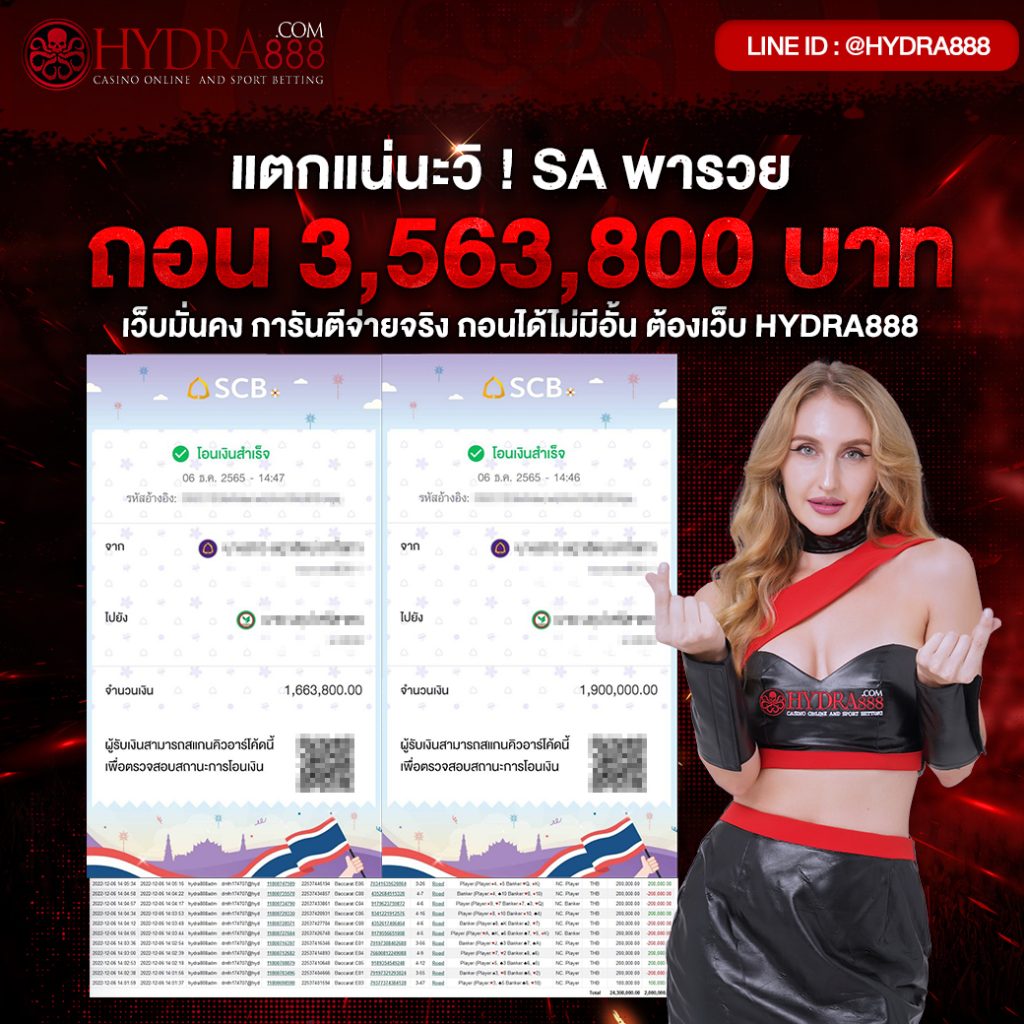 hydra888 เครดิตฟรี